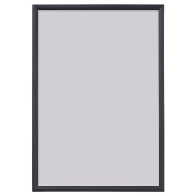 Black YLLEVAD photo frame, rectangular, modern design, made of abs plastic.