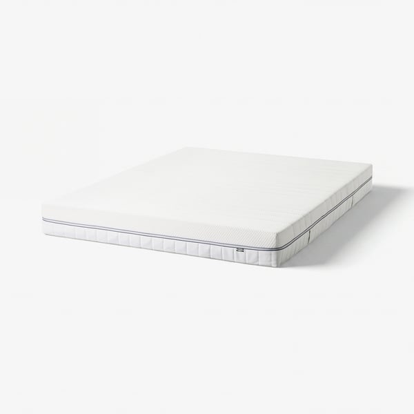 ÅBROTTEN Foam mattress, medium firm/white, Queen
