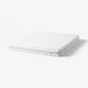 ÅBROTTEN Foam mattress, medium firm/white, Queen