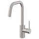 ÄLMAREN stainless steel tap: tall, curved spout, professional style