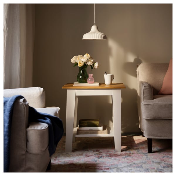 ÄMMARYD Side table, white, 23 1/4x15 3/4 "