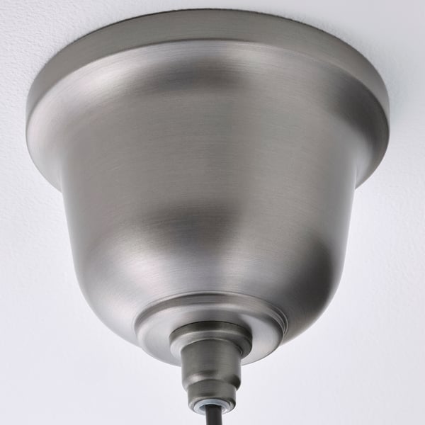 Sleek brushed silver ceiling lamp, modern and elegant, part of the ANKARSPEL series.