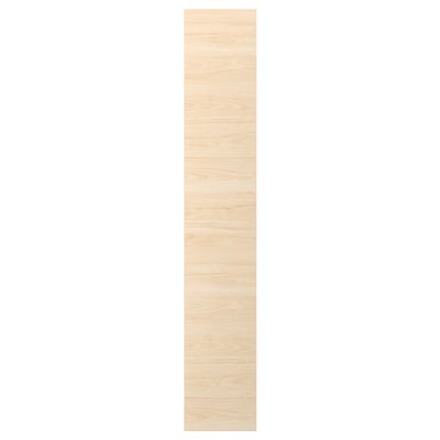 ASKERSUND light ash wood panel; rectangular shape; melamine surface.