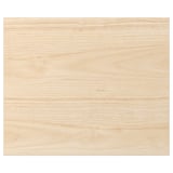 ASKERSUND light ash wood effect door, modern design, easy-clean melamine surface.