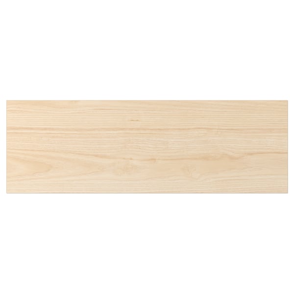 ASKERSUND light ash wood effect drawer front, smooth, rectangular.