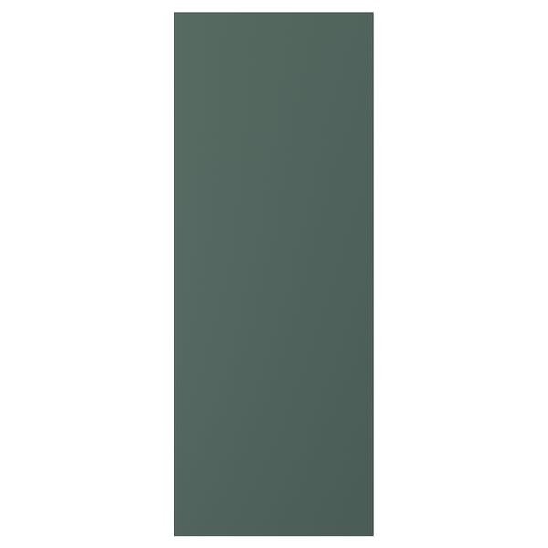 ASPUDDEN Cover panel, dark gray-green, 15x40 1/2 "