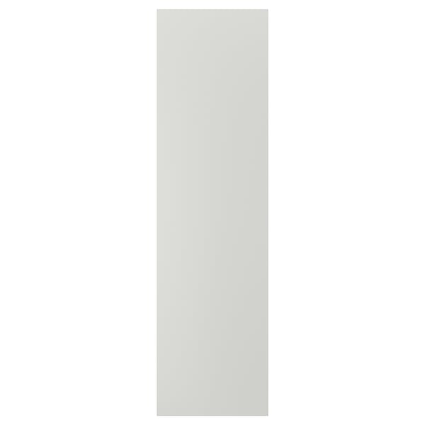 ASPUDDEN Cover panel, light gray, 25x90 "