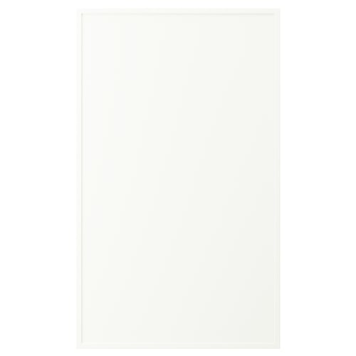 ASPUDDEN white cabinet, rectangular shape, modern design, made of particleboard, fibreboard with plastic edging and foil.