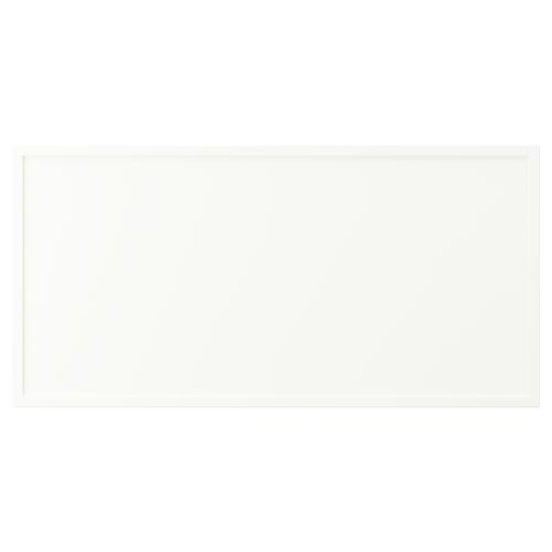 ASPUDDEN drawer unit, white, rectangular, plastic & particleboard.