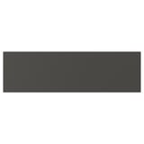 Black rectangular AURDAL unit, flat-topped, with smooth finish.