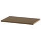 AURDAL Shelf, brown stained oak veneer, 22 1/4x15 3/4 "
