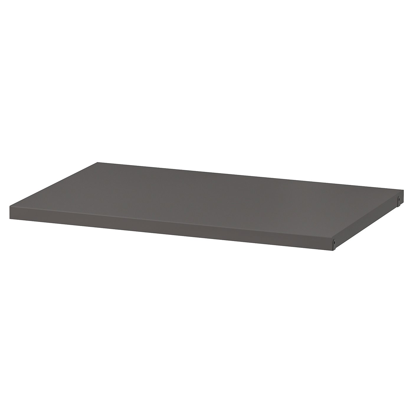 AURDAL shelf, dark grey, rectangular, flat surface.