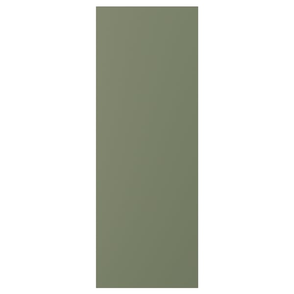 AXSTAD rectangular green panel, matte finish, particleboard core, plastic edging & foil.