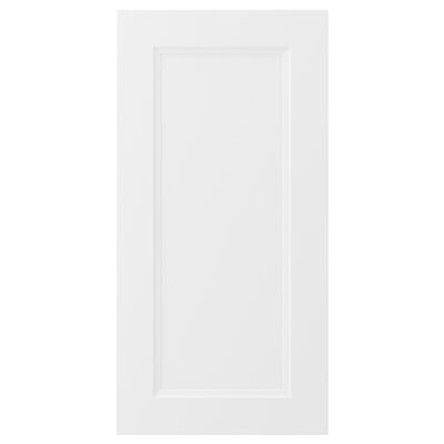 AXSTAD - white matt - square panel door - fibreboard - modern/traditional kitchen design.