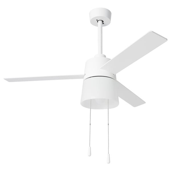 BACKLAG / BRUNALGER Ceiling fan w extension downrod, white