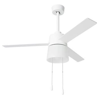 BACKLAG / BRUNALGER Ceiling fan w extension downrod, white