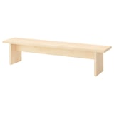 BERGSHYTTAN Bench, tinted effect birch veneer, 82 5/8x15 "