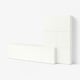 BESTÅ Storage combination with doors, white Lappviken/white, 118 1/8x16 1/2x76 "