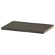 BILLY dark brown shelf, rectangular, wooden, flat, extra storage.