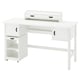 BRYTNING Desk and storage combination, white, 53 1/8x20 7/8 "
