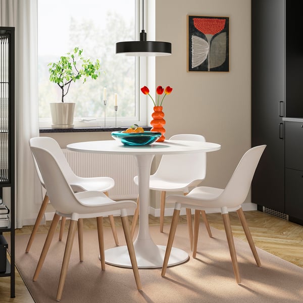 DOCKSTA / GRÖNSTA Table and 4 chairs