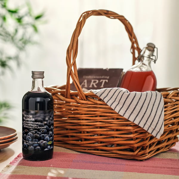 DRYCK BLÅBÄR Blueberry syrup, 17 oz