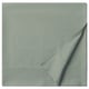 DVALA light grey flat sheet, rectangle, simple hem design, 100% cotton.