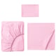DVALA Sheet set, pink, Twin