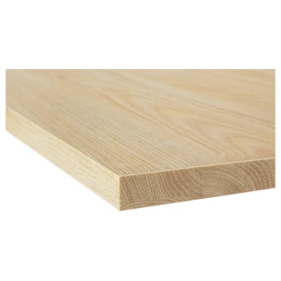 Light wood grain worktop with smooth, even surface and clean edges. Ideal for kitchens, durable and low-maintenance.