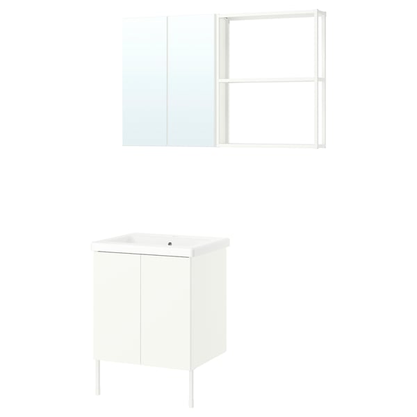 ENHET Bathroom, white, 24 "