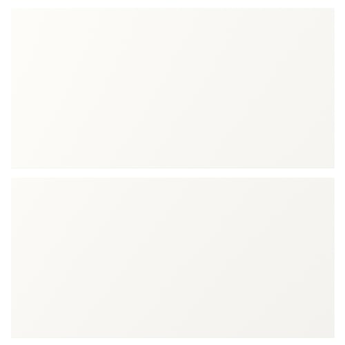 ENHET cabinet, white. Modern design, rectangular, with smooth, stain-resistant surfaces.