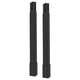 ENHET black legs, modern design, metal material, for bathroom stability.