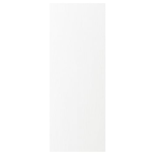 ENKÖPING white cabinet door with wooden grain texture, rectangular shape.