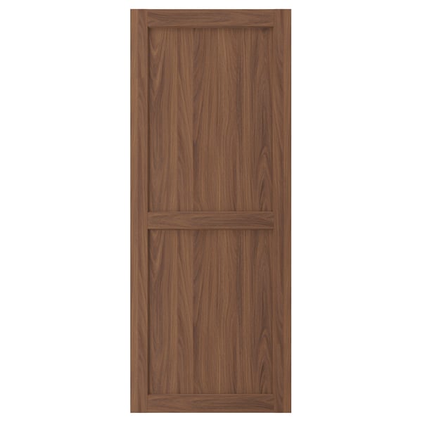 ENKÖPING brown walnut cabinet door, classic style.