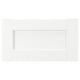 ENKÖPING white foil kitchen door, rectangular shape, classic design.