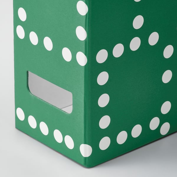 FJÄDERHARV Magazine file, green/dotted