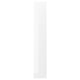 FÖRBÄTTRA white cabinet, glossy, square, plastic & particleboard. 25-yr guarantee.