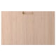 FRÖJERED bamboo drawer fronts, natural wood colour, modern design.
