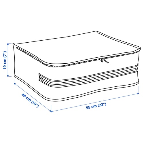 Illustration with measurements for the product: GÖRSNYGG.
