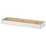 HAVSTA wooden storage plinth in natural finish.