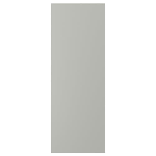HAVSTORP cover panel in light grey, smooth surface, rectangular shape, minimalist design.