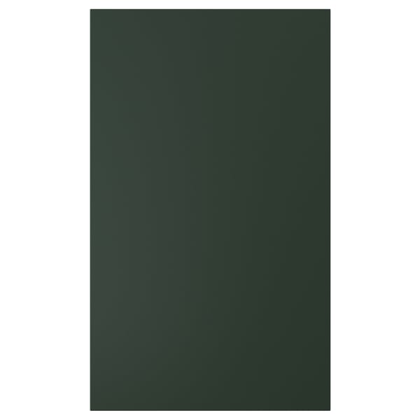 HAVSTORP: dark green, rectangular, cabinet door, sleek design, smooth acrylic finish.