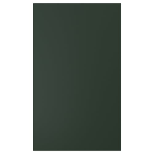 HAVSTORP: dark green, rectangular, cabinet door, sleek design, smooth acrylic finish.