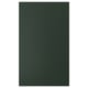 Green HAVSTORP cabinet door, minimalist, acrylic, fiberboard.