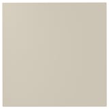 A beige HAVSTORP cabinet with smooth, clean lines, perfect for modern, neutral kitchens.