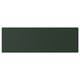 A green rectangular shelf with smooth edges.