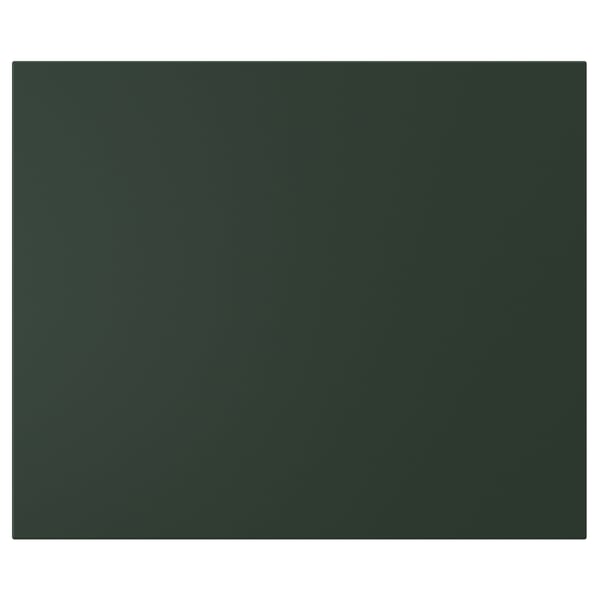 A dark green HAVSTORP furniture item, rectangular in shape, with a smooth acrylic painted surface.