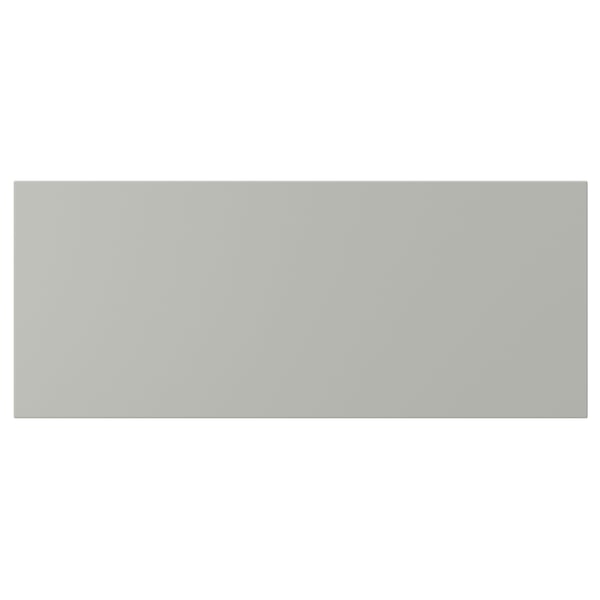 HAVSTORP: light grey kitchen cabinet, smooth, rectangular.