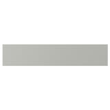 Light grey rectangular panel, smooth surface, simple design.