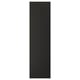 LERHYTTAN black kitchen cabinet panel, rectangular shape with bevelled edges.